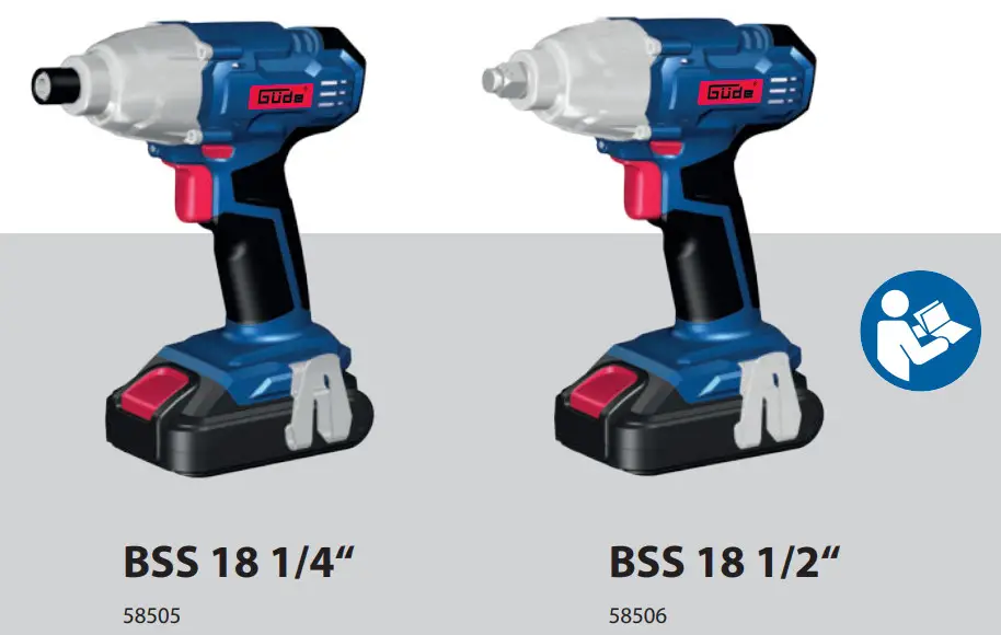 Gude BSS 18 Impact Wrench