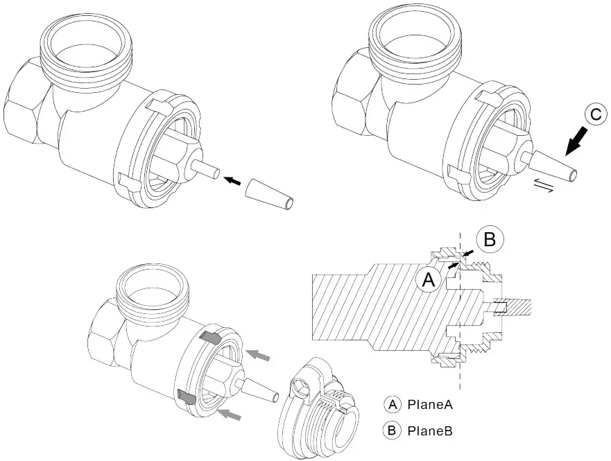 SUNSKY TV02 Zigbee Thermostat Radiator Valve - Figure 5