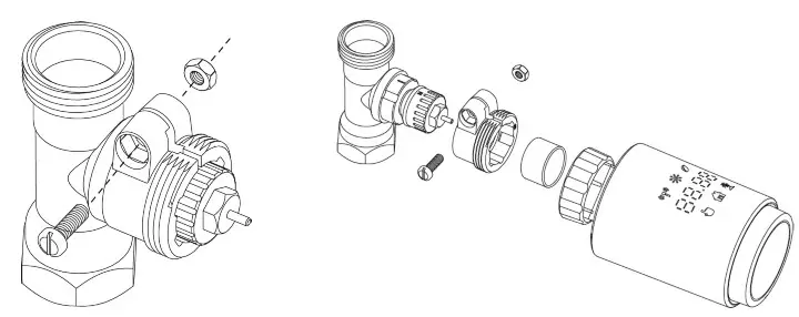 SUNSKY TV02 Zigbee Thermostat Radiator Valve - Figure 9