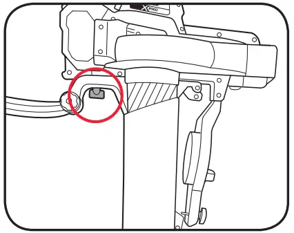 ozito Cordless 3-IN-1 Blower VAC- assembly