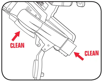 ozito Cordless 3-IN-1 Blower VAC- outlet.