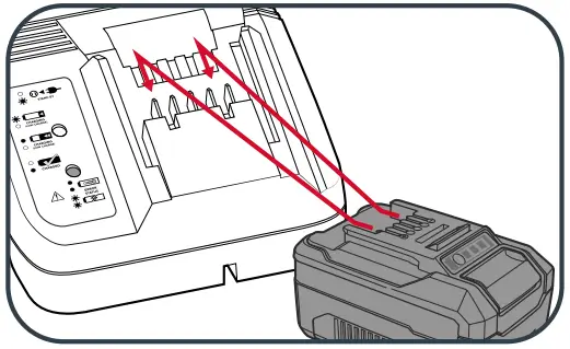 ozito Cordless 3-IN-1 Blower VAC-recess