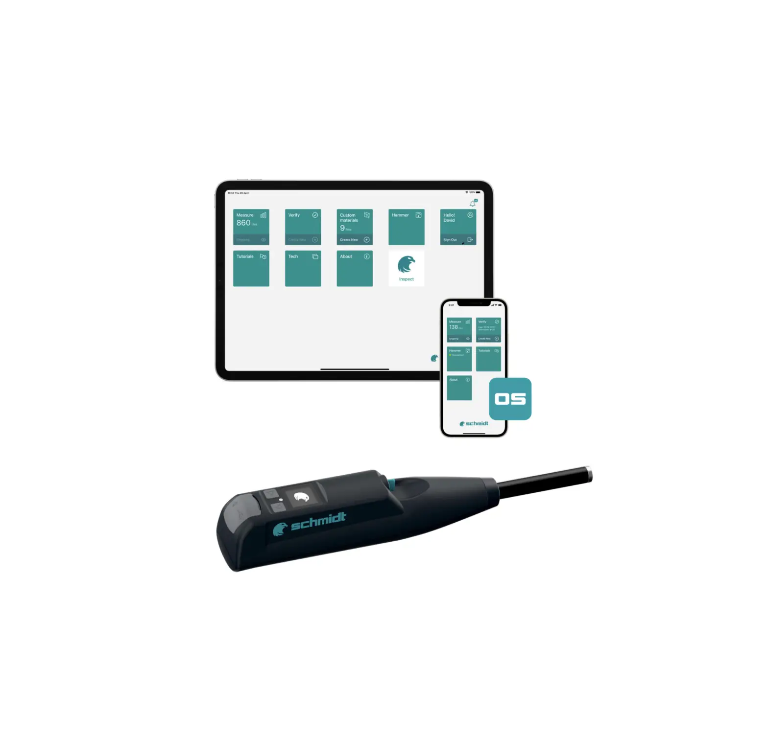 Schmidt Rock Rs8000 Rebound Hammers User Guide