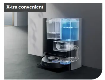 ECOVACS Deebot X1 Omni Multifunctional OMNI Clean Station Voice Control fig 1