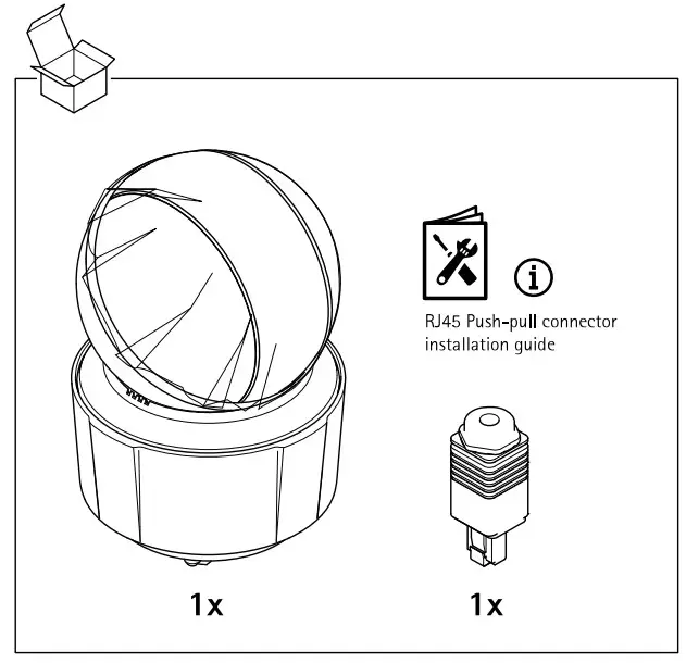AXIS Q6135-LE PTZ Network Camera - 1