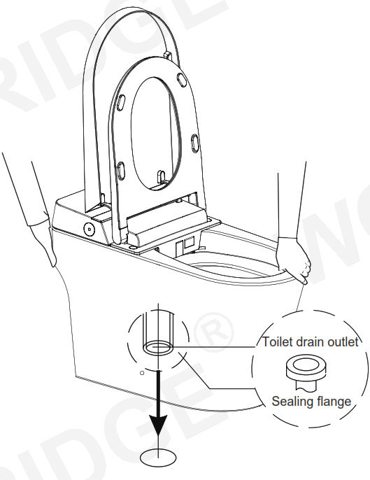 WOODBRIDGE B0990S Electronic Washlet Toilet - 10