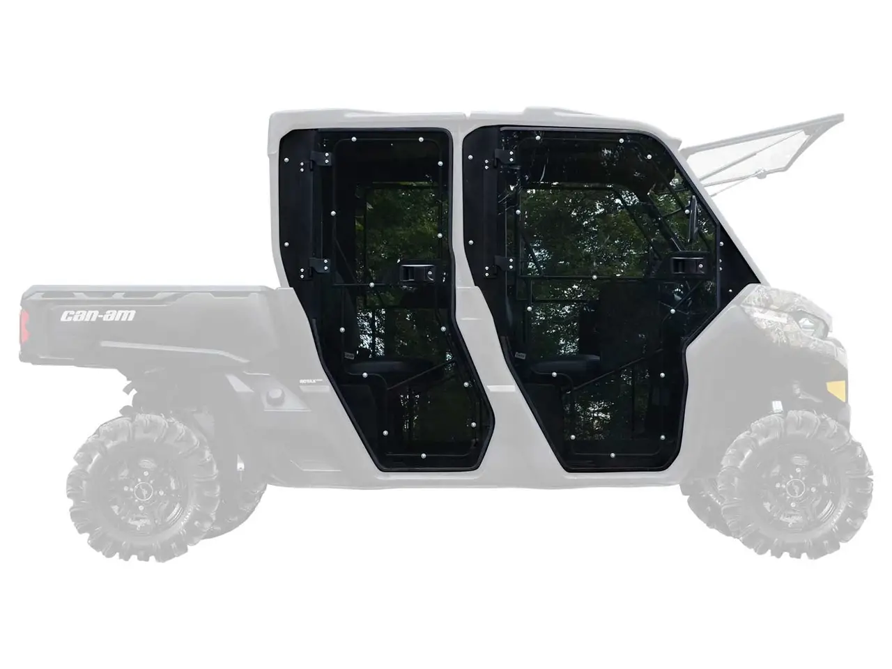 Superatv Can-am Defender Max Full Rear Door Installation Guide