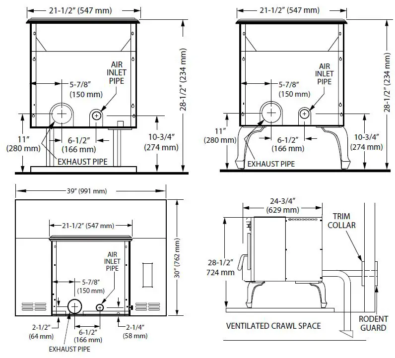 BRECKWELL-SP22-Pellet-Stove-Maverick-fig-5