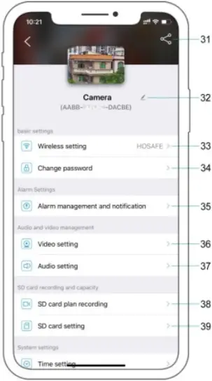 HX-2PT1 PTZ - APP operation interface 5