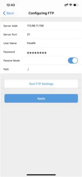 HX-2PT1 PTZ - Actions when detect motion 4