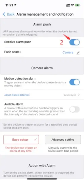 HX-2PT1 PTZ - Motion Detection 2