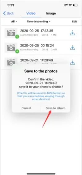 HX-2PT1 PTZ - Playback and Download Recordings 8
