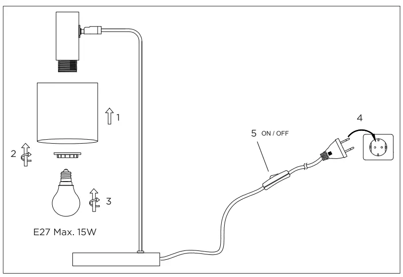 SESSAK LIGHTING LAVELLE P43217-1 Stage Table Lamp Overview