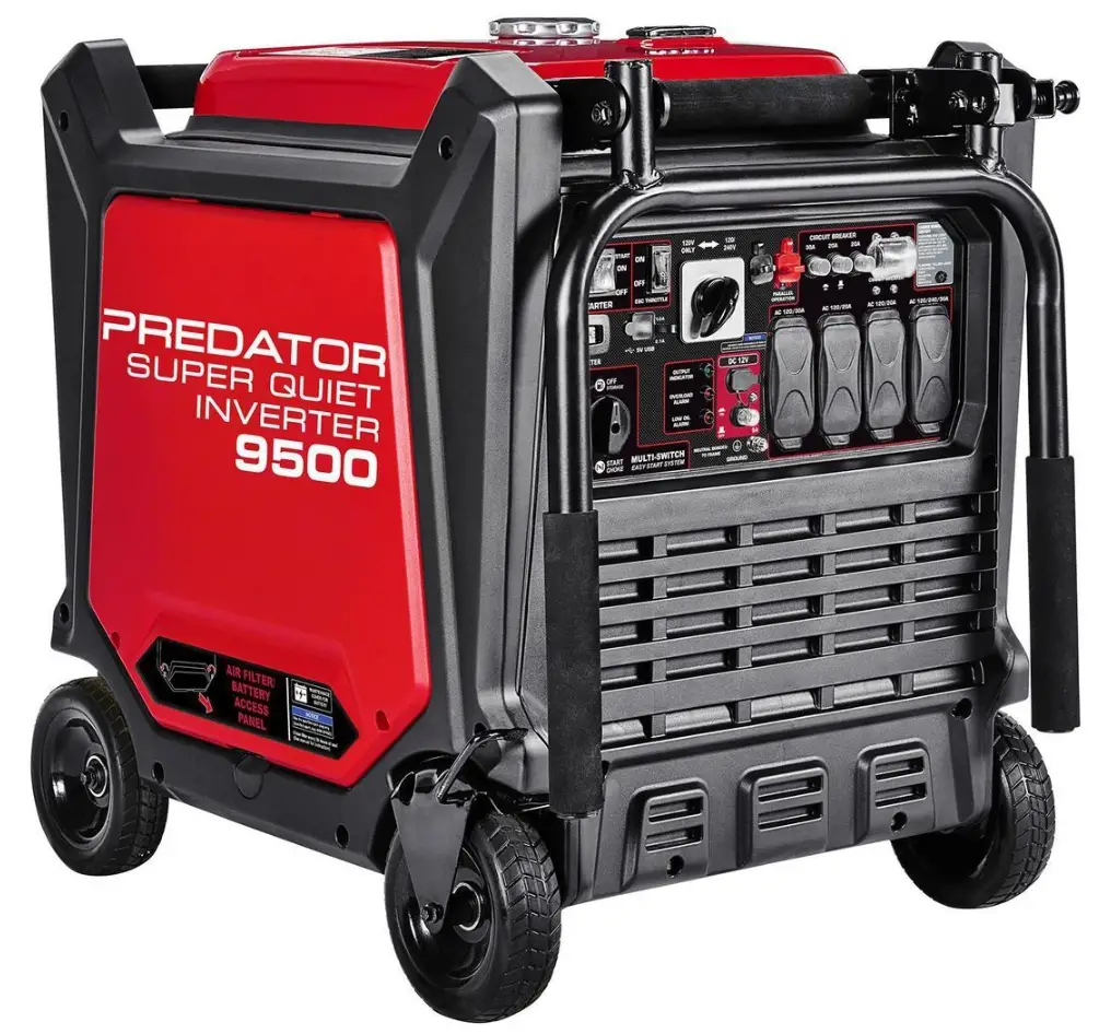 9500 Watt SUPER QUIET Inverter Generator