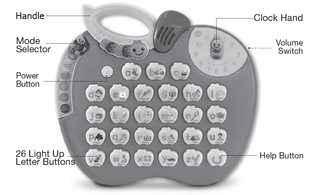 vtech 419120 Alphabet Apple 2