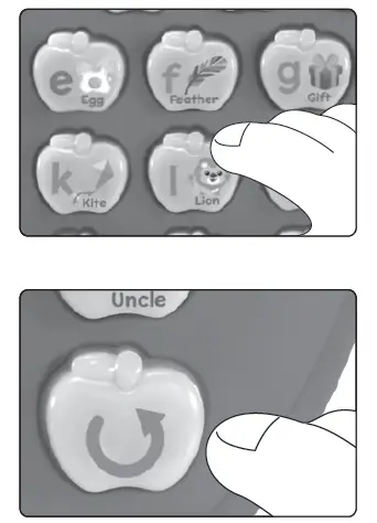 vtech 419120 Alphabet Apple 8