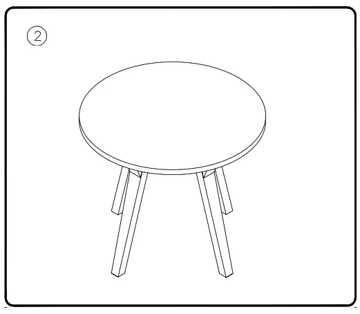 ASHLEY D406 Dinner Table - 3