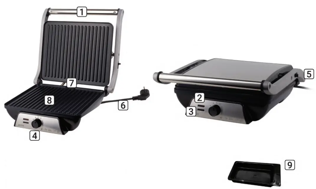 iBELL IBL SM 1201G Sandwich Maker - Fig 1