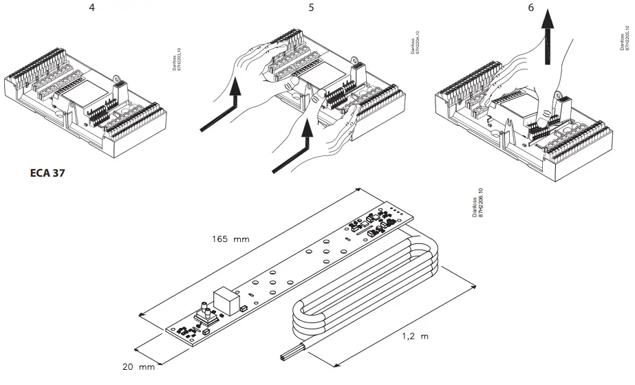 Danfoss ECA 36 Internal Input-Output Module - Fig 1