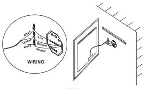 Miseno 2432 WH Mirror -. Fig4
