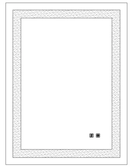 Miseno 2432 WH Mirror -.