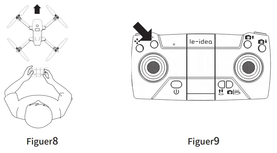 le-idea IDEA16 1080P Camera 5GHz WiFi FPV Foldable RC Drone - fig 19