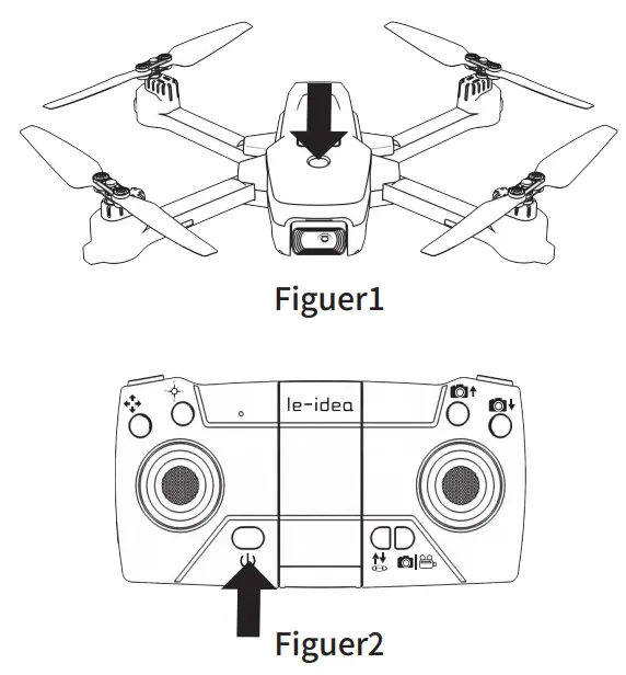 le-idea IDEA16 1080P Camera 5GHz WiFi FPV Foldable RC Drone - fig 7