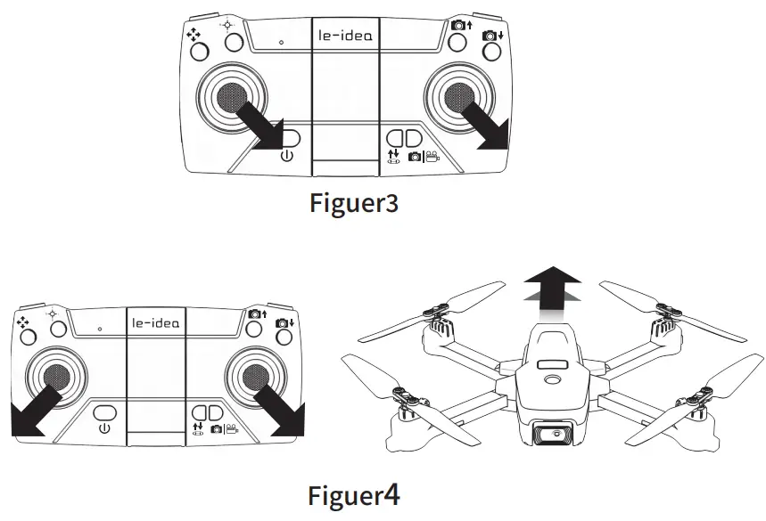 le-idea IDEA16 1080P Camera 5GHz WiFi FPV Foldable RC Drone - fig 8