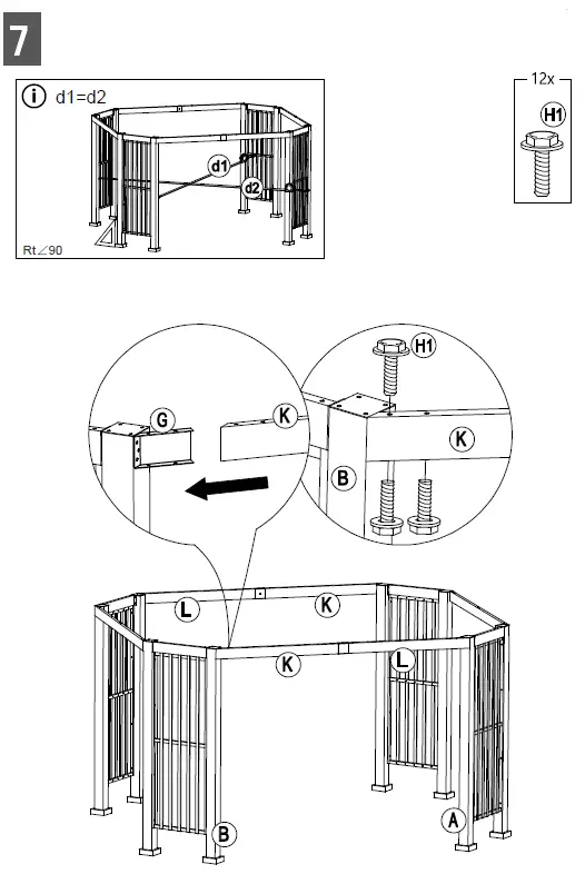 SUMMERCOVE-A102018600-11-ft-x-13-ft-Gray-Metal-Rectangle-Gazebo-with-Steel-Roof-fig-16