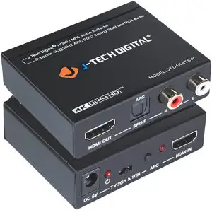 J-TECH DIGITAL JTD4KATSW Audio Extractor Single 4K