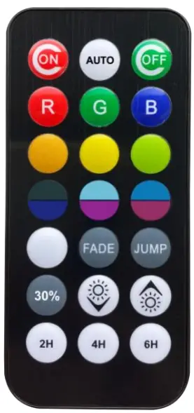 LIVING glow CP-CL02P RGB Motion Sensor Under Cabinet Light - remote control 1