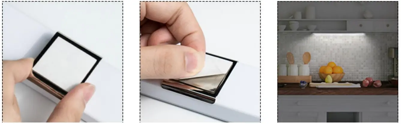 LIVING glow CP-CL02P RGB Motion Sensor Under Cabinet Light - remote control 10