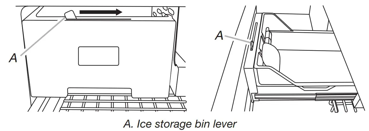 Auto Ice Storage Bin