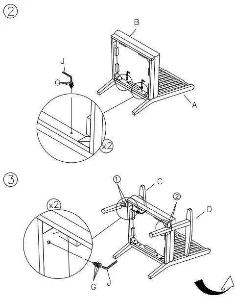 ASHLEY 1140260 Zardoni Stationary Fabric Accent Chair 3