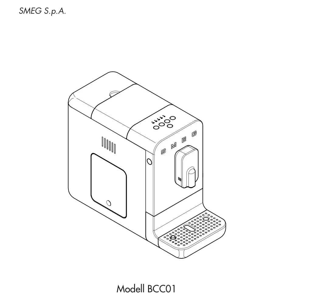 smeg BCC01WHMEU Automatic Coffee Machine - Overview