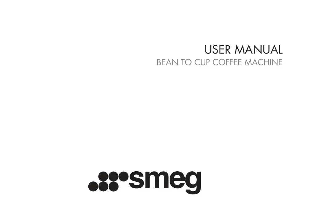 smeg BCC01WHMEU Automatic Coffee Machine User Manual