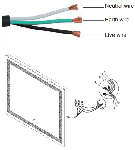 ExBrite JTJSBM4836DKSXBLX LED Mirror - fig 6