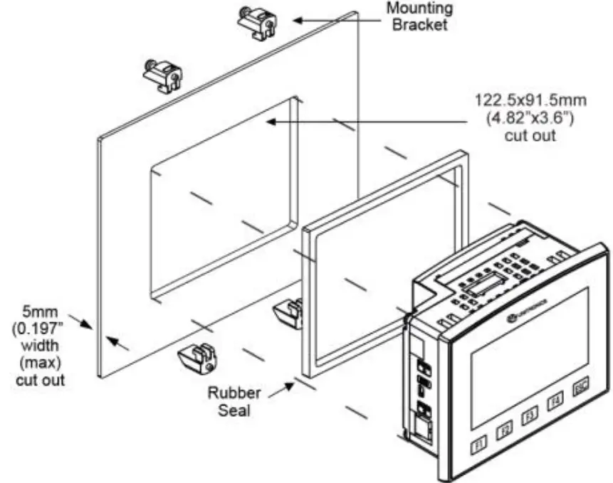 UNITRONICS V130-33-T38 Micro-PLC+HMIs Rugged Programmable Logic Controllers 04