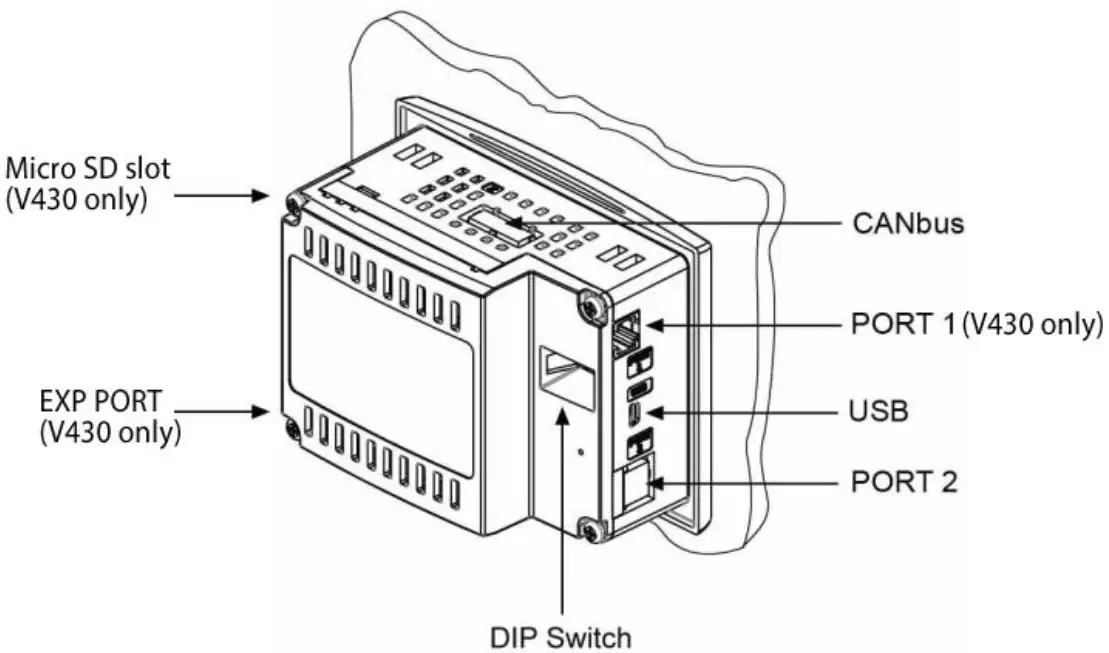 UNITRONICS V130-33-T38 Micro-PLC+HMIs Rugged Programmable Logic Controllers 05
