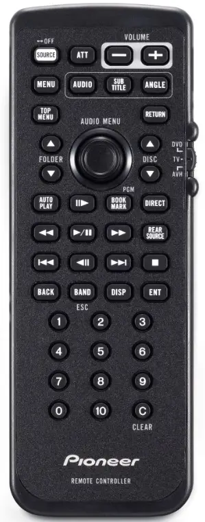 Pioneer CD-R55 Remote Control