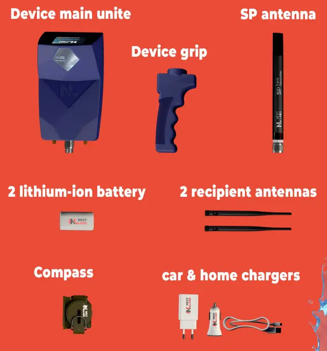 NEXT LABS WATERFALL Long Range Searching Device for Discovering Underground Water - Figure 14