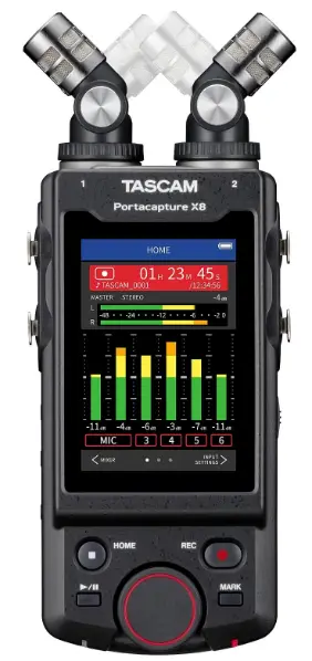 TASCAM-Portacapture-X8-High-Resolution-Multi-Track-Handheld-Recorder-PRODACT-IMG