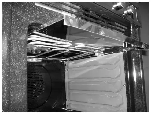 Hoover Multi-Function Oven HMO 635X - Grill reflecto