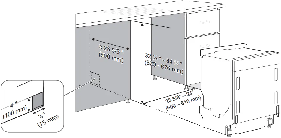 LG MHK50326534 24 Inch Panel Ready Top Control A2