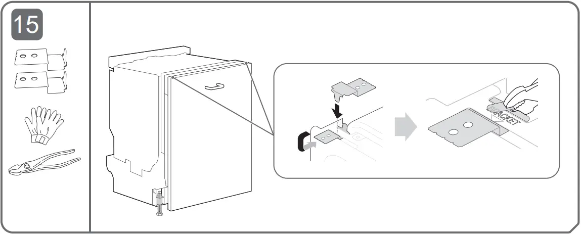 LG MHK50326534 24 Inch Panel Ready Top Control C15