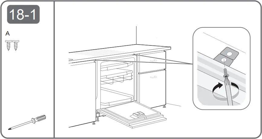 LG MHK50326534 24 Inch Panel Ready Top Control C18-1