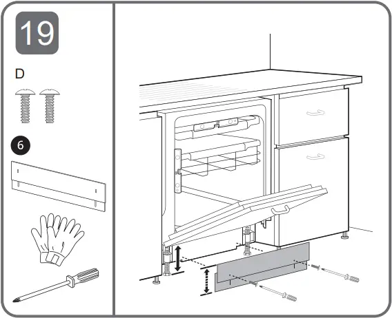 LG MHK50326534 24 Inch Panel Ready Top Control C19