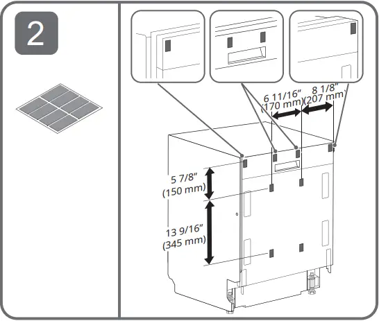 LG MHK50326534 24 Inch Panel Ready Top Control C2