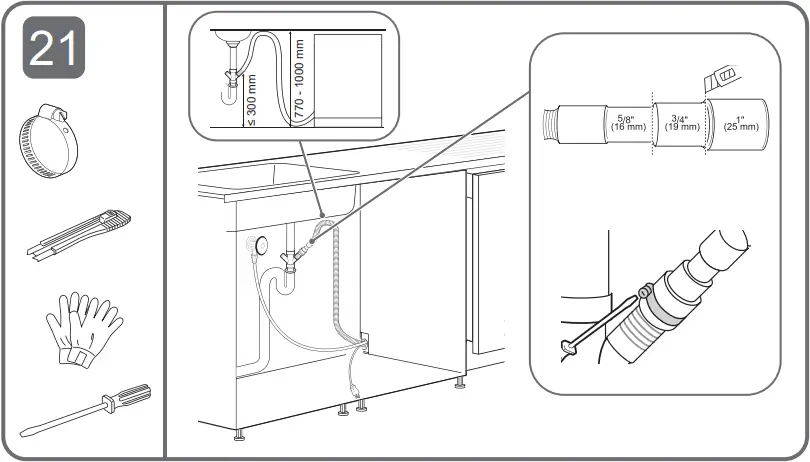 LG MHK50326534 24 Inch Panel Ready Top Control C21