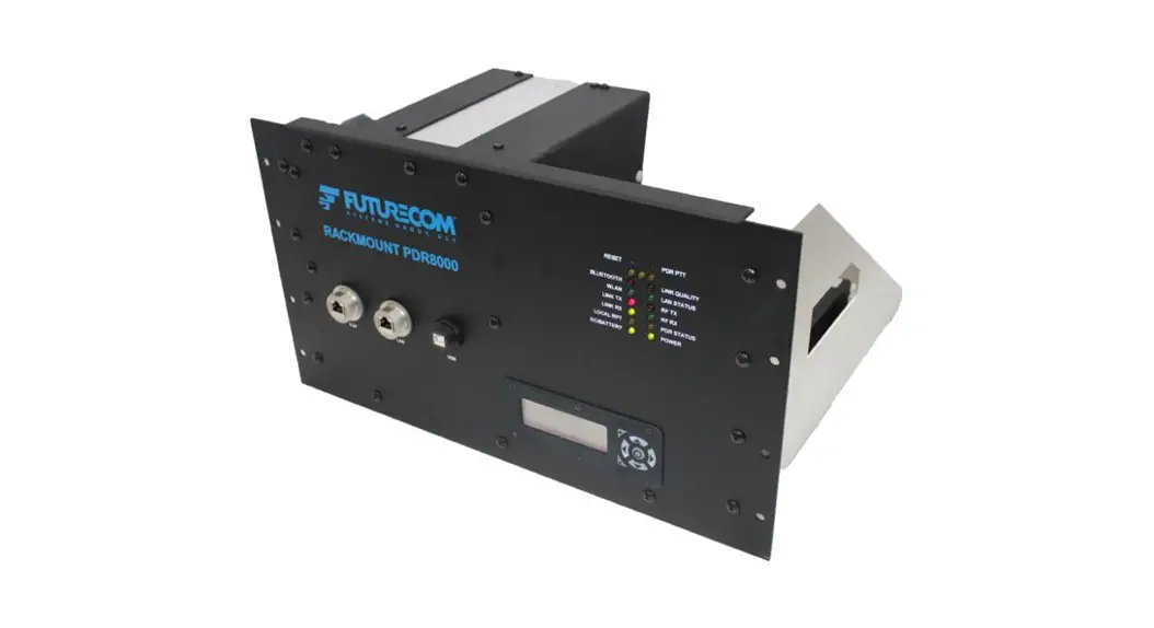 Futurecom Pdr8000 Portable Digital Repeater Rackmount User Guide